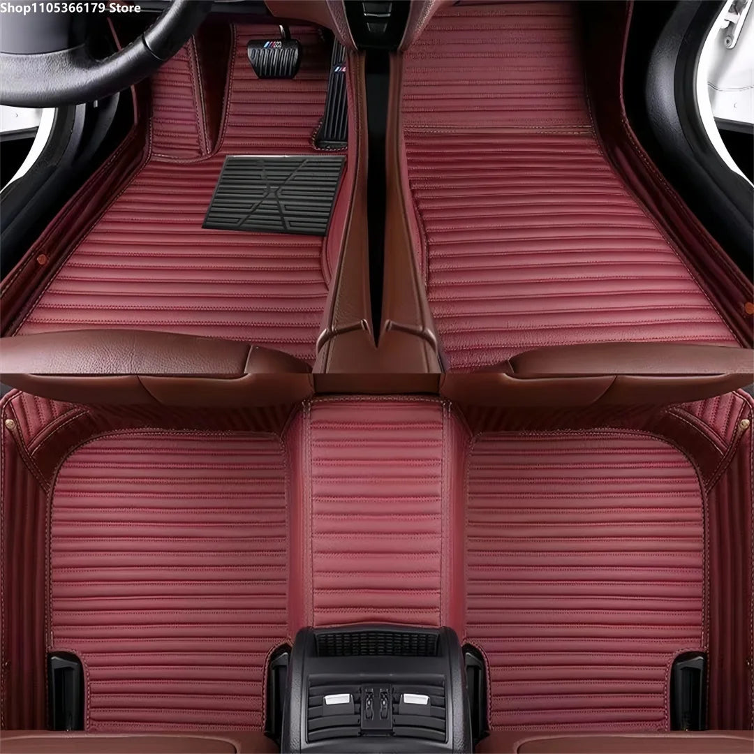 Leather-Style Floor Mats for Mustang Mach-E (2021-2025)