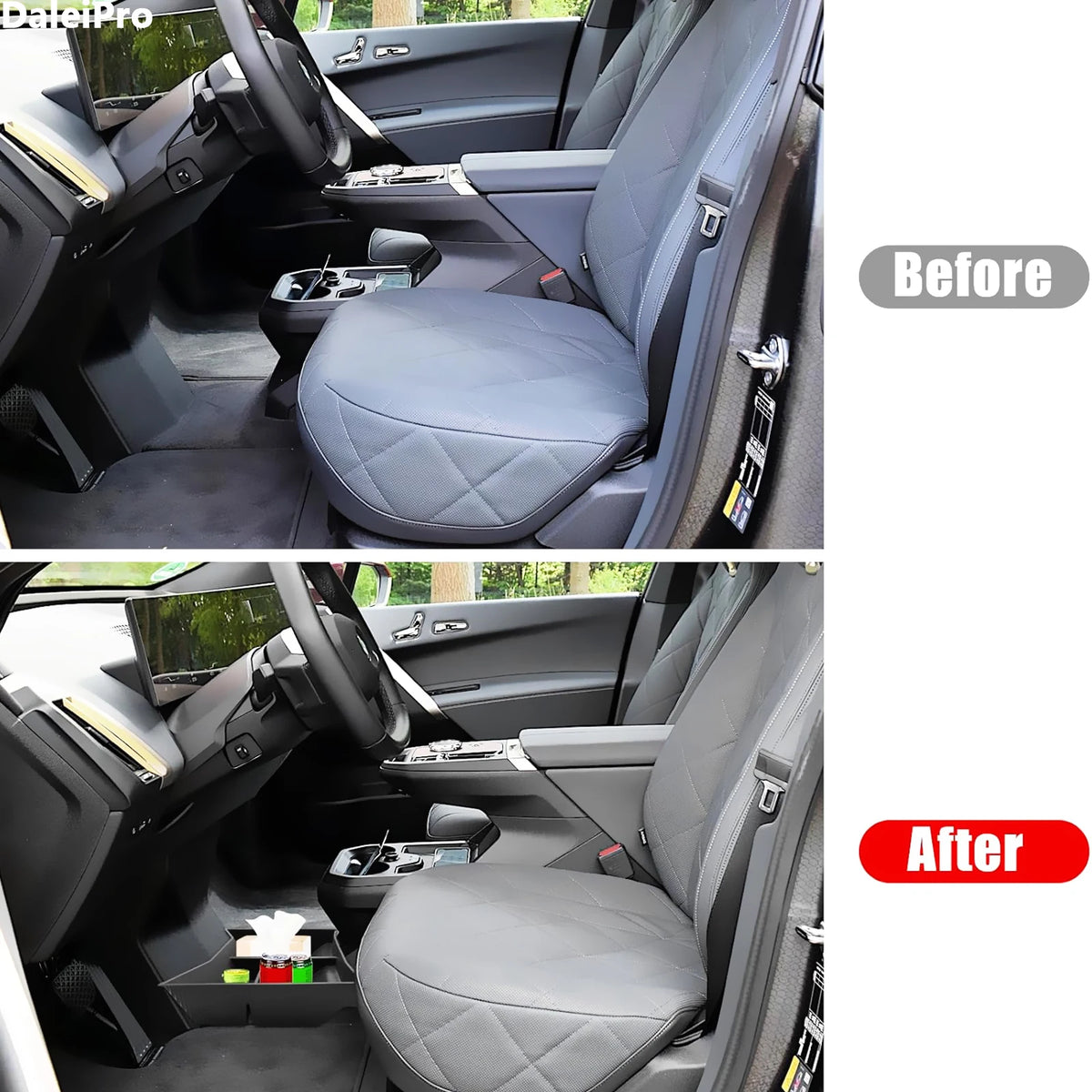 Center Console Organizer Tray for BMW iX (2022-2026)