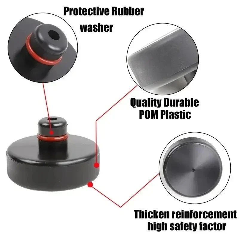 Silicone Jack Lift Pad Adapter for Model 3, Model Y, Model S & Model X (2016-2025)