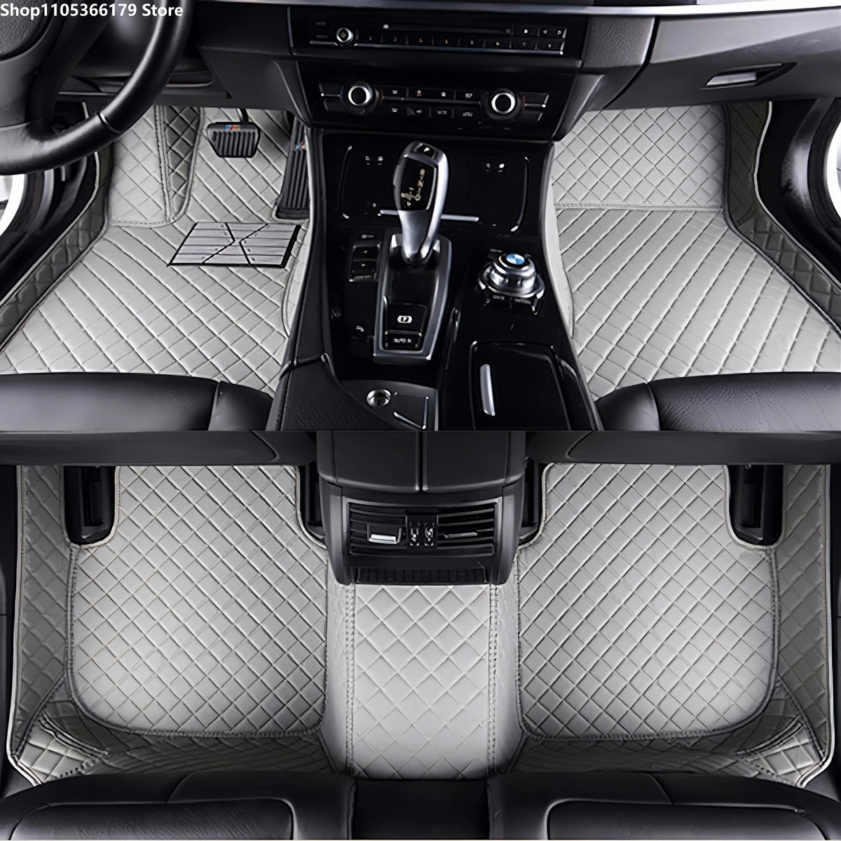Leather-Style Floor Mats for Mustang Mach-E (2021-2025)