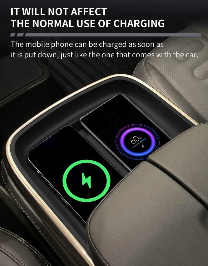 Wireless Charging Pad Liner for Rivian R1T & R1S