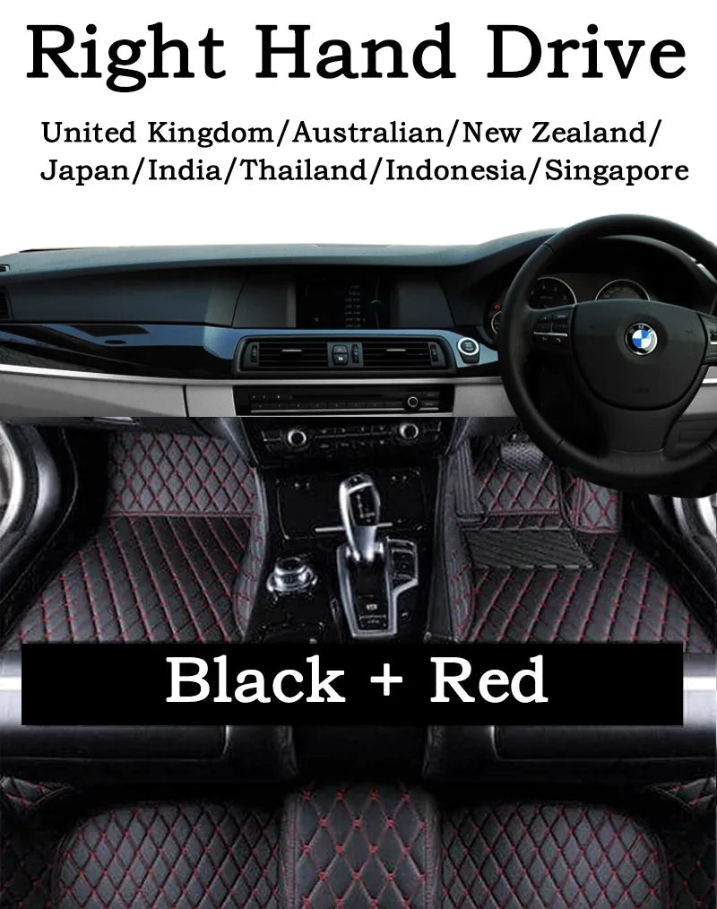 Leather Floor Mats for BMW i5 Sedan (2023-2027)