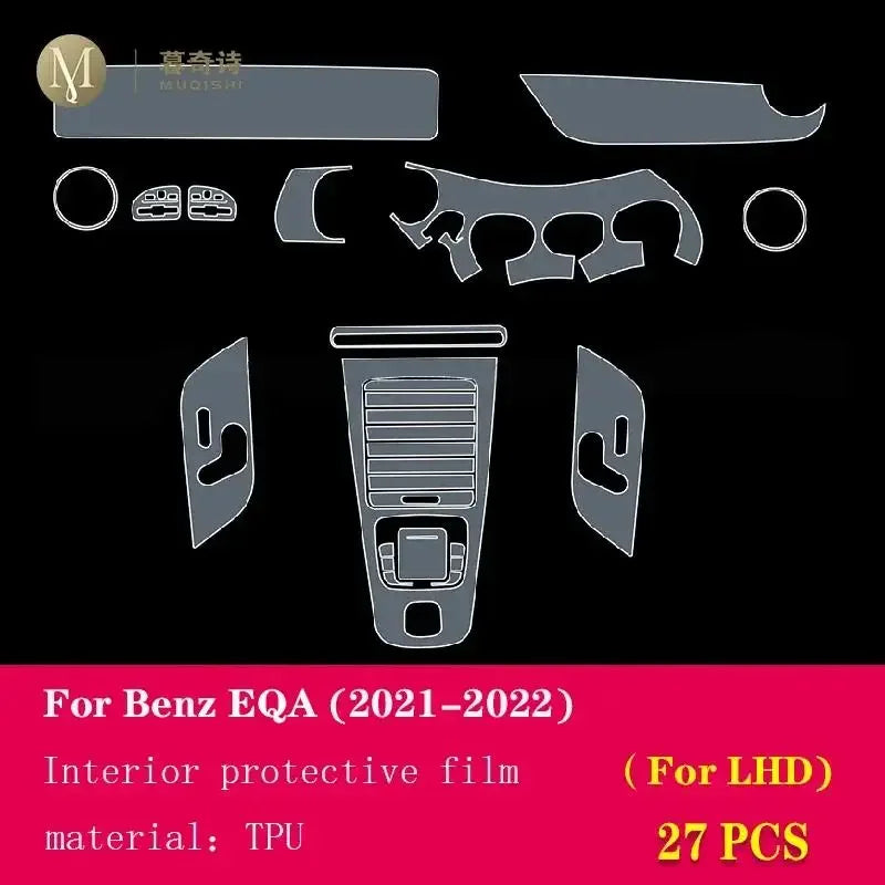 TPU Screen Film for Mercedes EQA / EQB