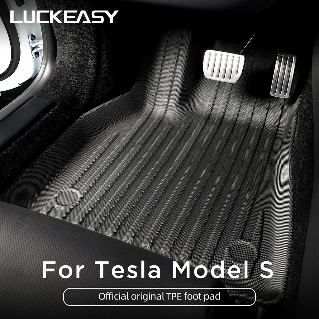 Full-Coverage Floor Liners for Model S (2022+)