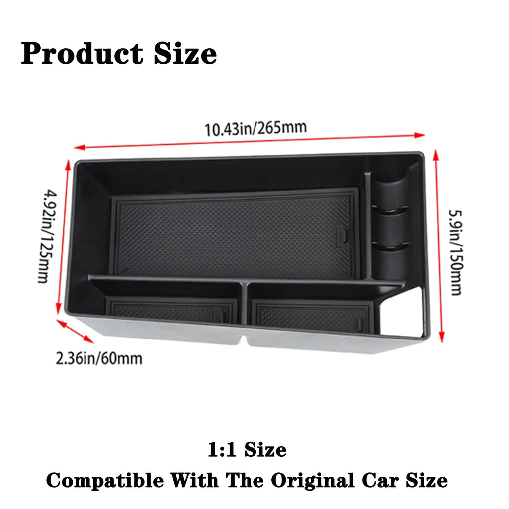 Center Console Armrest Organizer for Mustang Mach-E