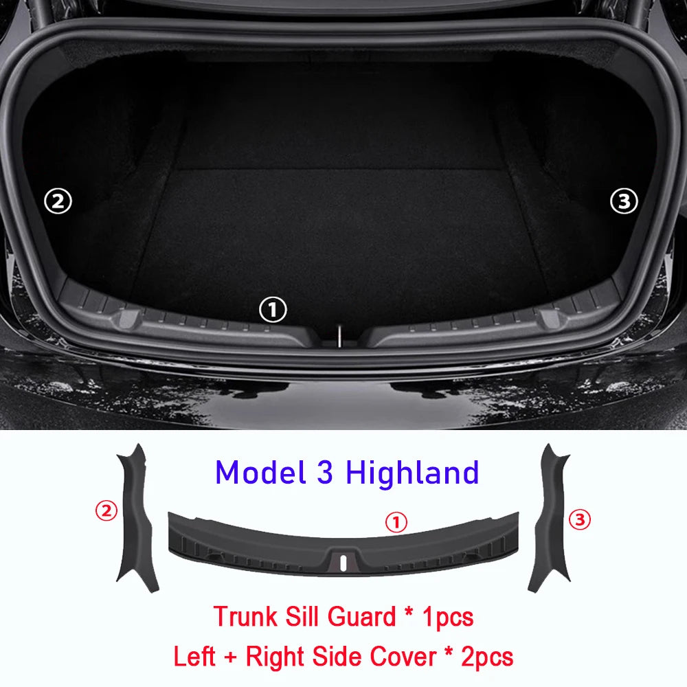Trunk Sill Protector for Model 3 Highland (2024+)