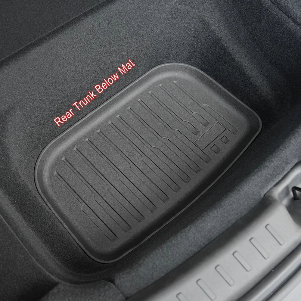 Front & Rear Trunk Mats for Model Y Juniper (2025+)