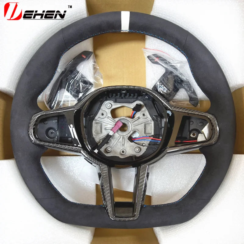 Carbon Fiber Steering Wheel for BMW i4 / G20 / G80 Family