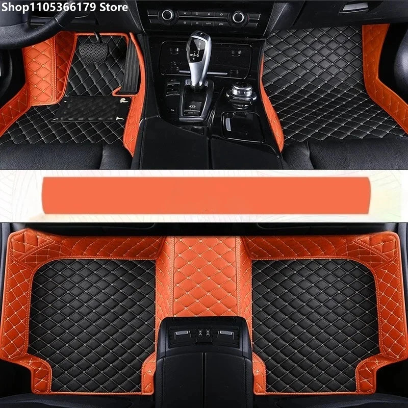 Leather-Style Floor Mats for Mustang Mach-E (2021-2025)