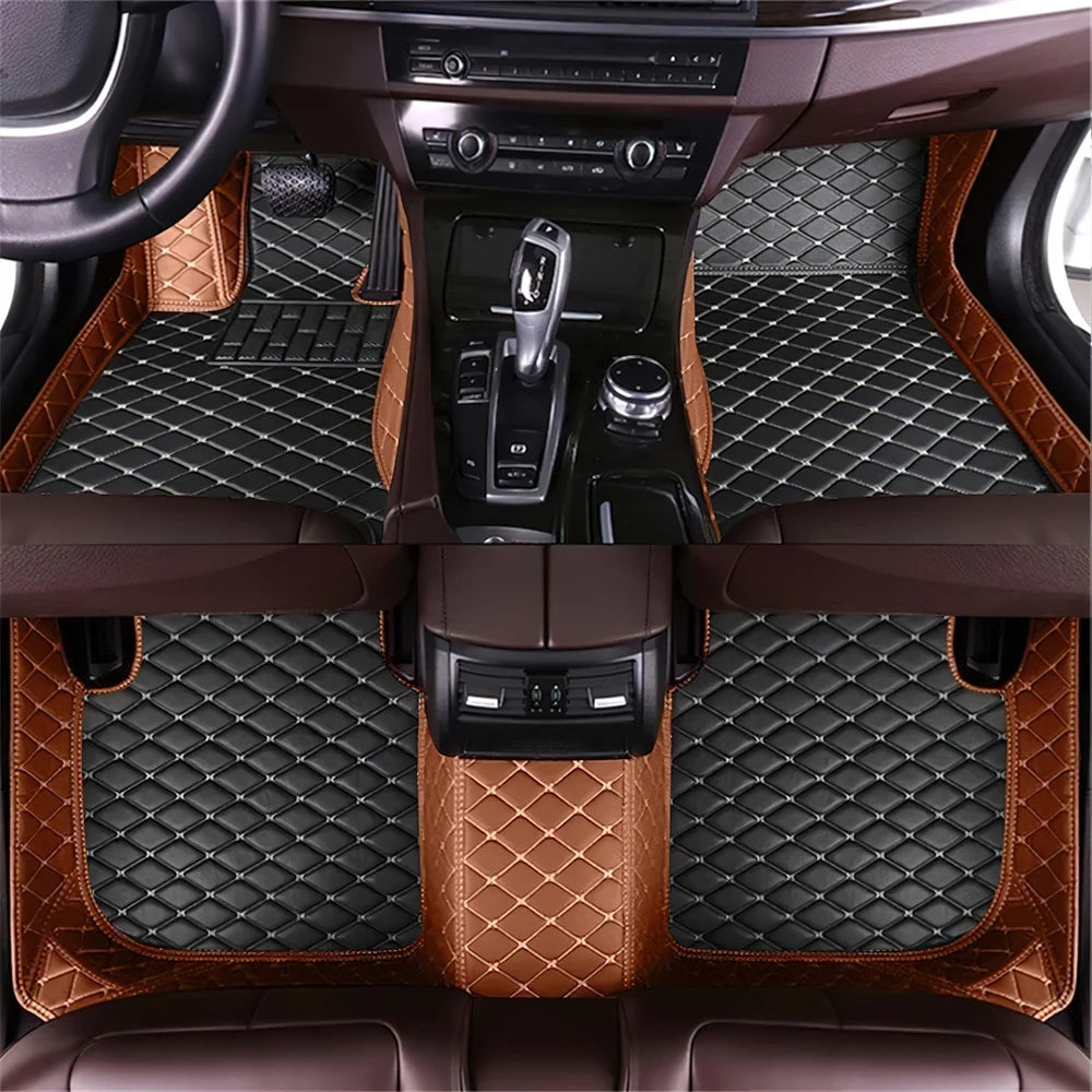 Luxury Leather Floor Mats for BMW i4 G26 (2022-2026)