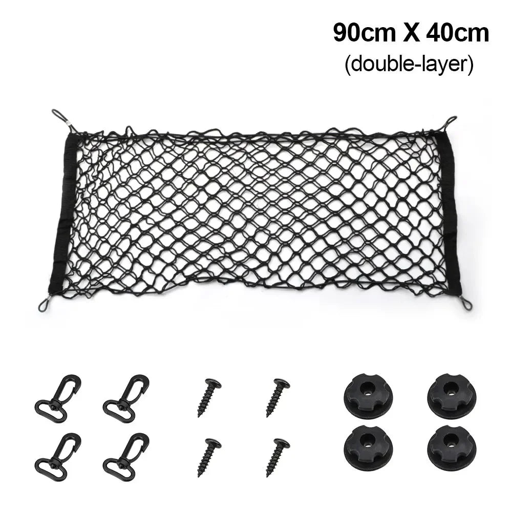 Elastic Trunk Cargo Net Pocket