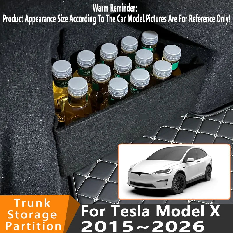 Trunk Side Partition Organizer for Model X