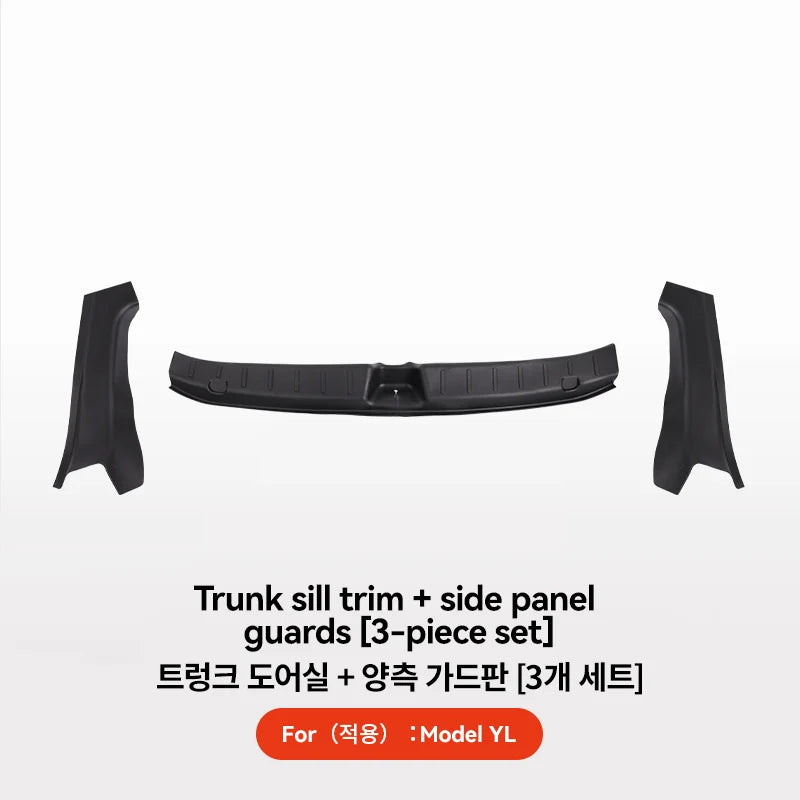 Rear Trunk Sill Guard for Model 3 Highland (2024+) & Model Y Juniper (2025+)