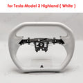 Cybertruck-Style Hexagon Heated Yoke for Model Y Juniper