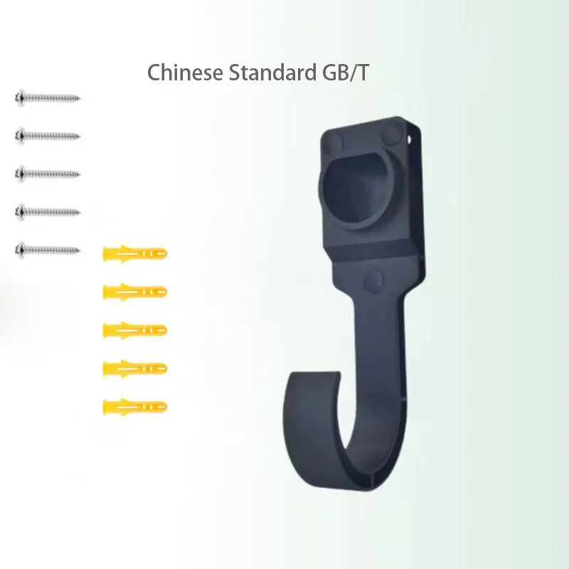 EV Charging Cable Wall Hook (J1772 Plug)
