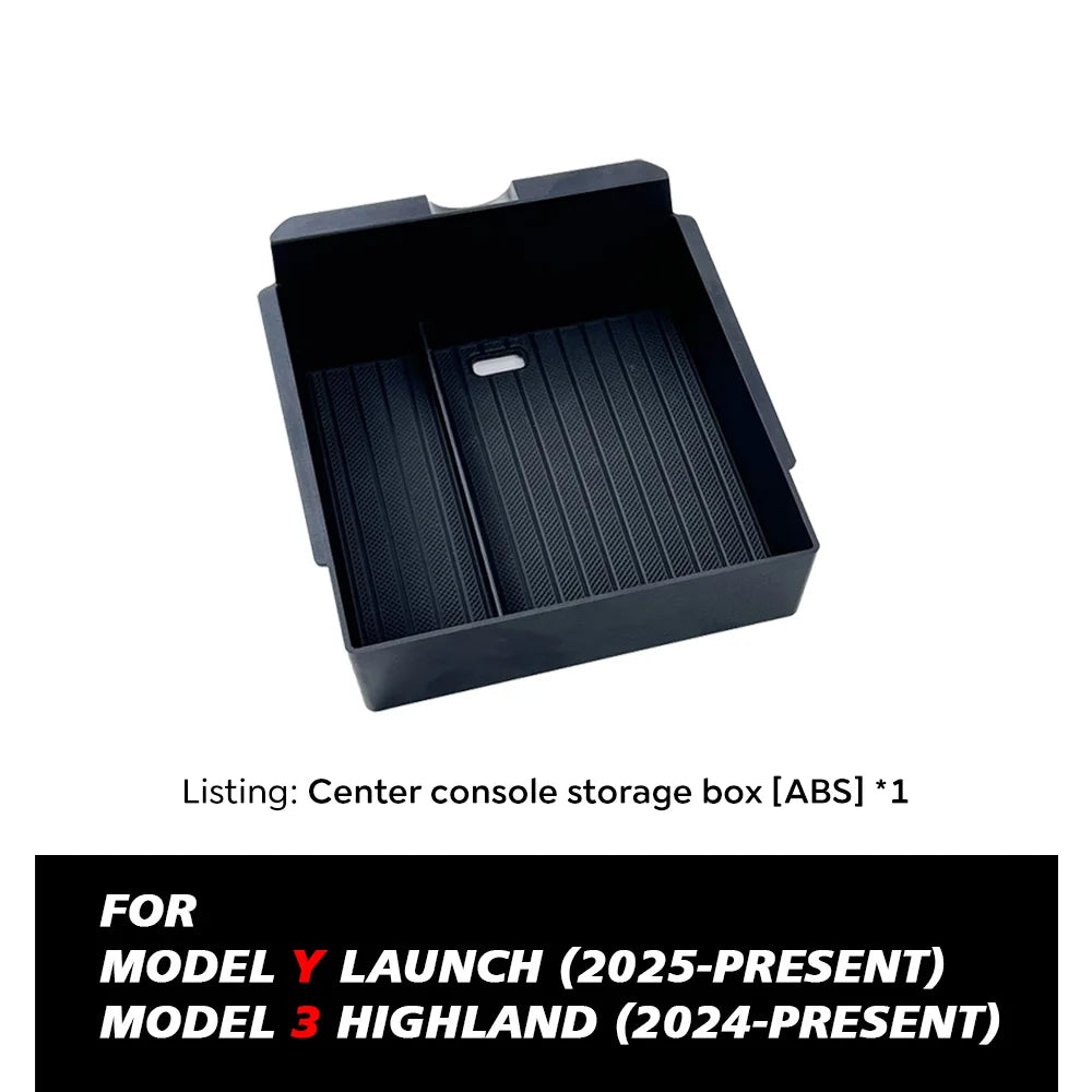 Armrest Storage Tray for Model Y Juniper (2025+)