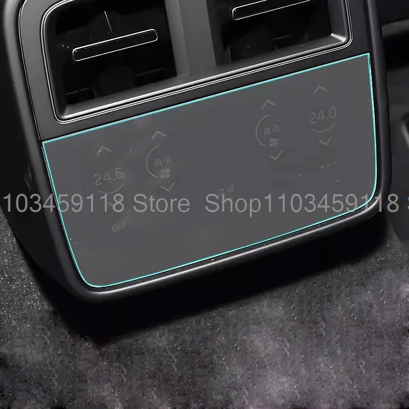 Rear AC Touchscreen Protector for Porsche Taycan