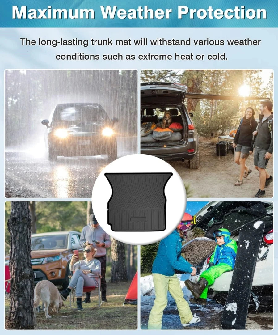 TPE All-Weather Cargo Liner for Model X 5-Seater (2016-2025)
