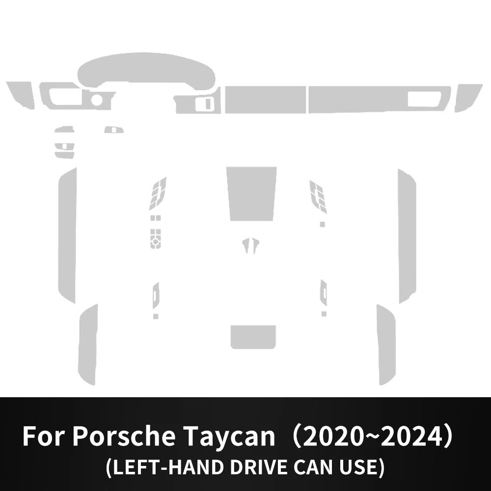 TPU Console Screen Film for Porsche Taycan