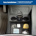 Lower Console Organizer with Cup Holder for Rivian R1T & R1S