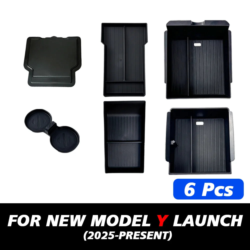 Armrest Storage Tray for Model Y Juniper (2025+)