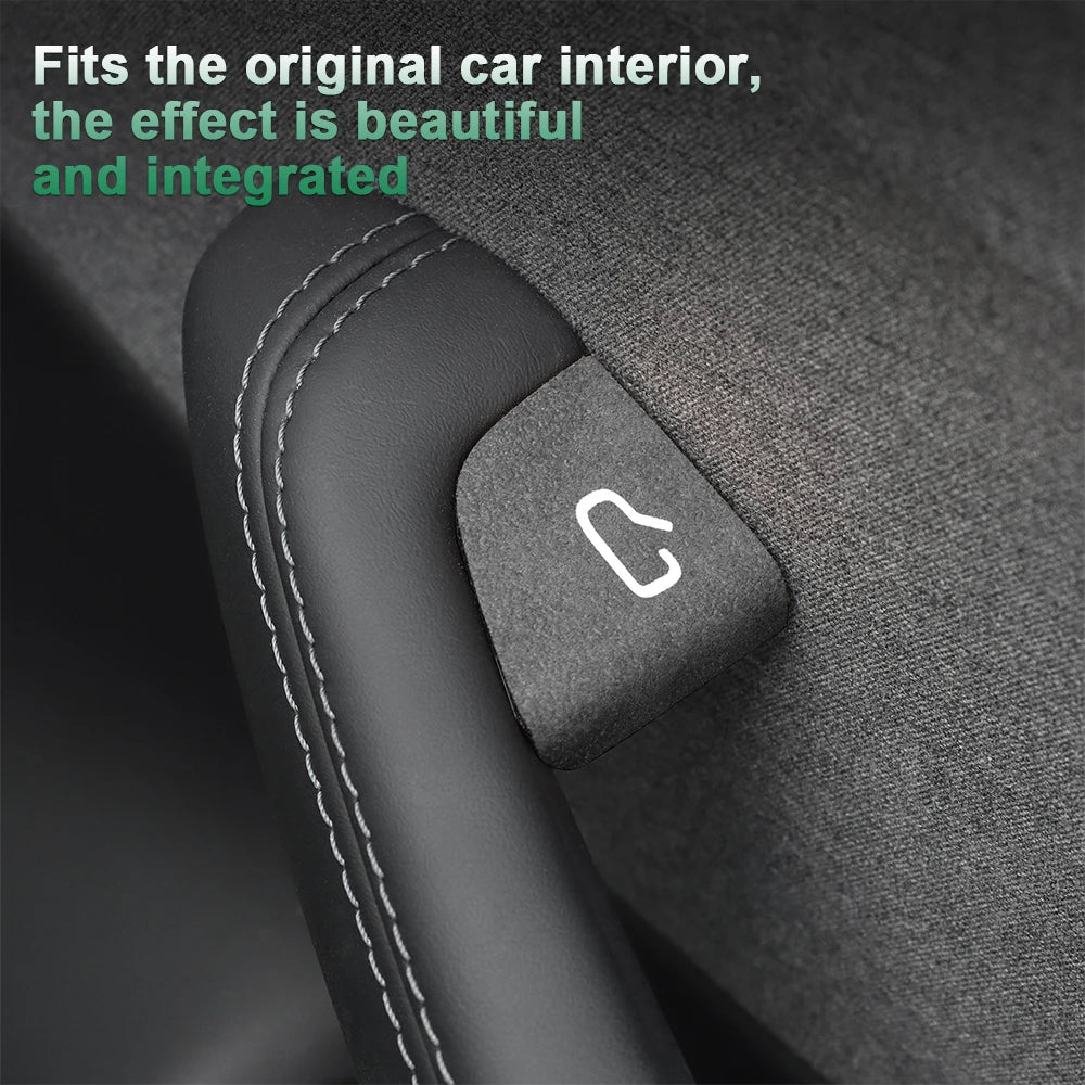 Suede Door-Switch Trim Patch for Model 3 Highland (2024+)