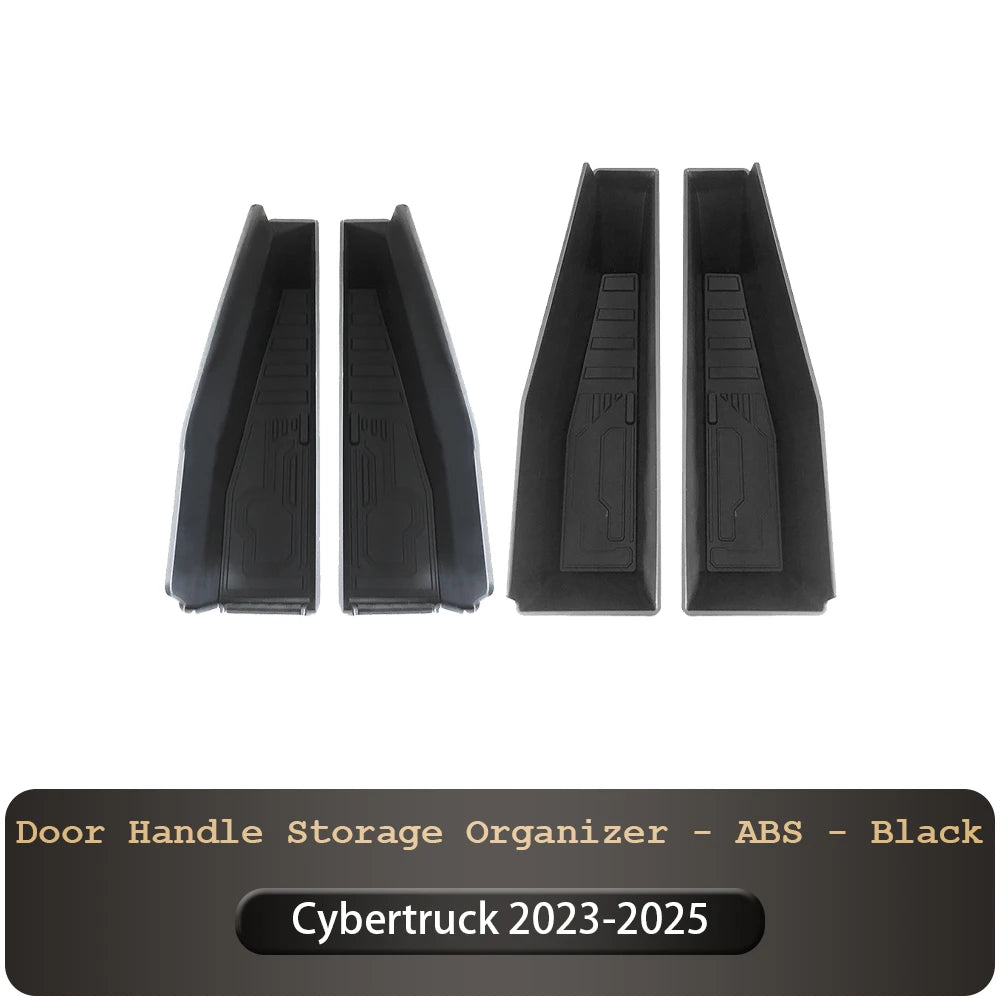 Front & Rear Door Side Storage Boxes for Cybertruck (4 pc)
