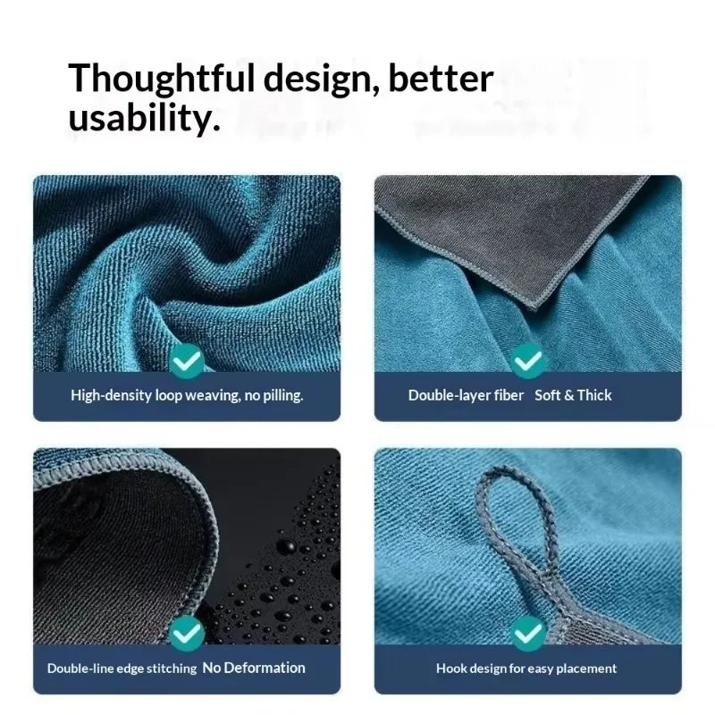 Microfiber Drying Towel, 75 x 35 cm