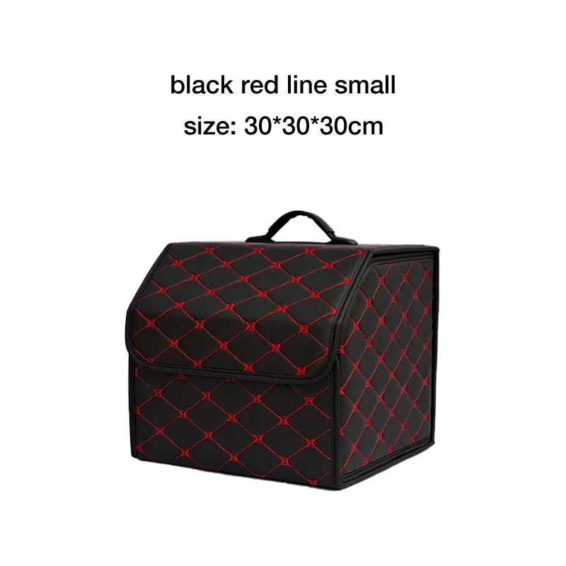 Foldable Trunk Organizer Box, Large Capacity, Universal Fit