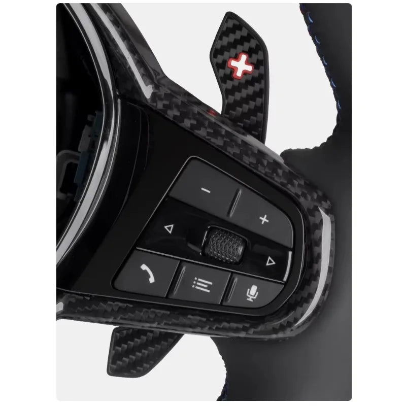 Dry Carbon Fiber Steering Wheel for BMW iX / G70 Family