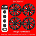 18-Inch Arachnid-Style Hubcap Covers for Model 3 (2017-2023), Set of 4