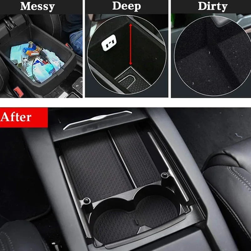 Center Console Armrest Tray for Model S / Model X (pre-2021)