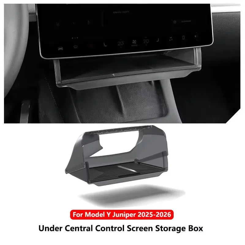 Under-Screen Hidden Storage Box for Model 3 (2019-2023)