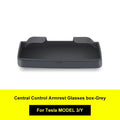 Silicone Center Armrest Storage Box for Model 3 / Model Y (2020-2024)