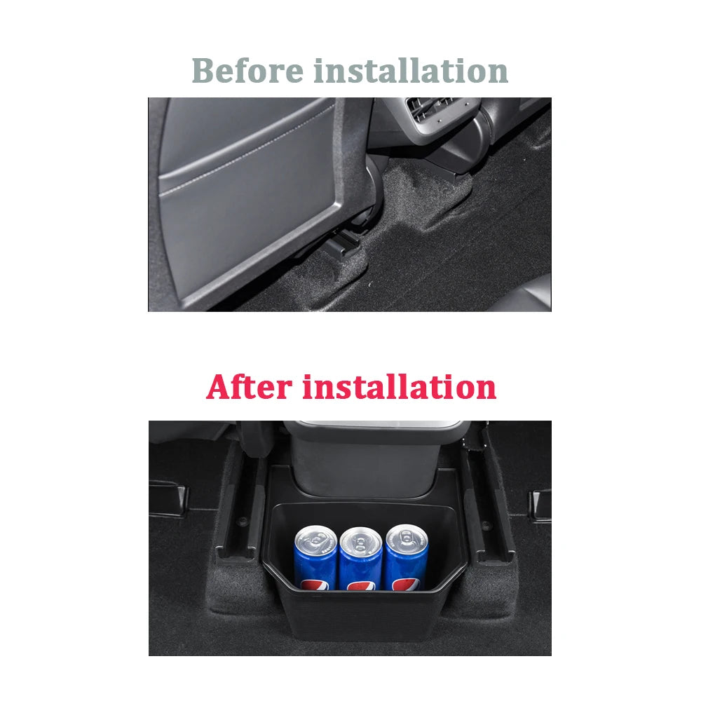 Rear Seat Storage Box for Model Y (2021-2024)