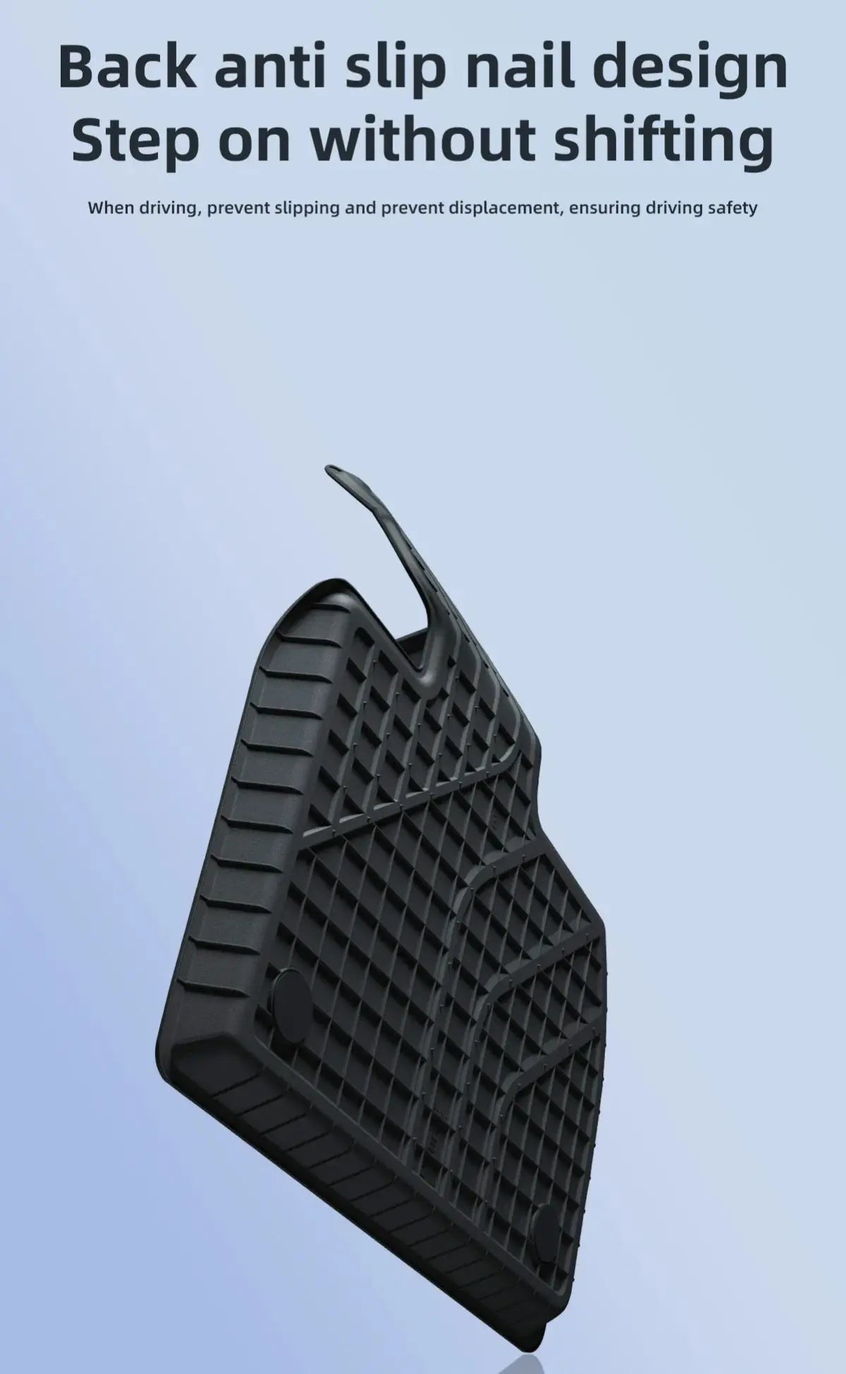 TPE All-Weather Floor & Trunk Mats for Model S (2022-2025)