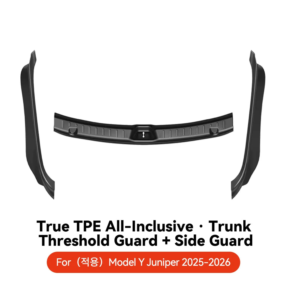 Rear Trunk Sill Guard for Model 3 Highland (2024+) & Model Y Juniper (2025+)