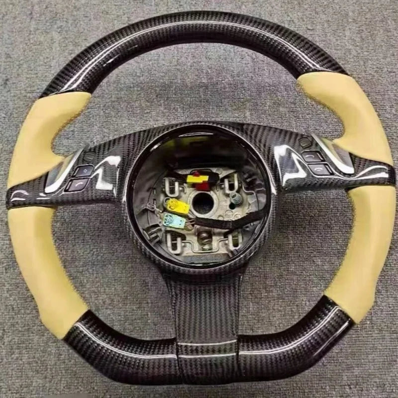 Sports Carbon Fiber Steering Wheel for Porsche Taycan / Macan
