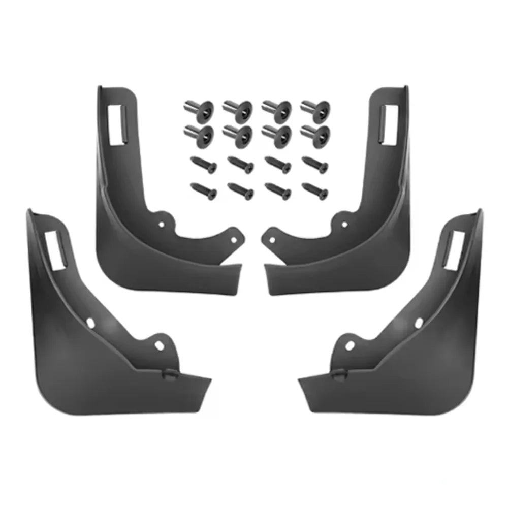 No-Drill Mud Flaps for Model Y (2020-2024), Set of 4