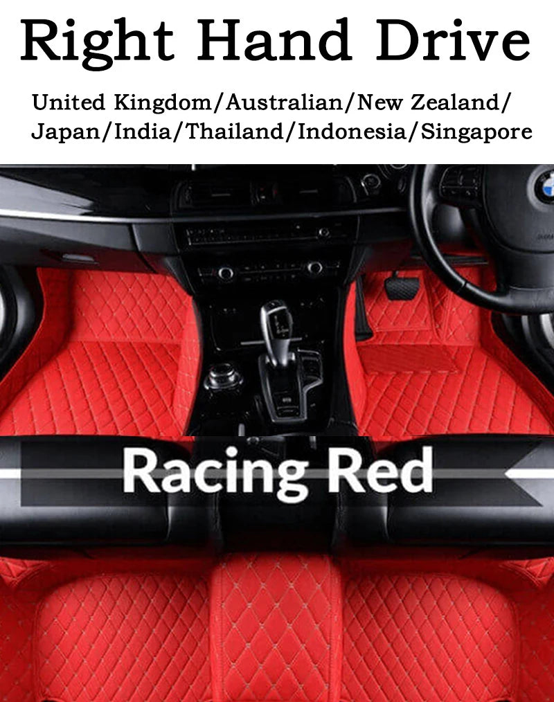 Leather Floor Mats for BMW i5 Sedan (2023-2027)