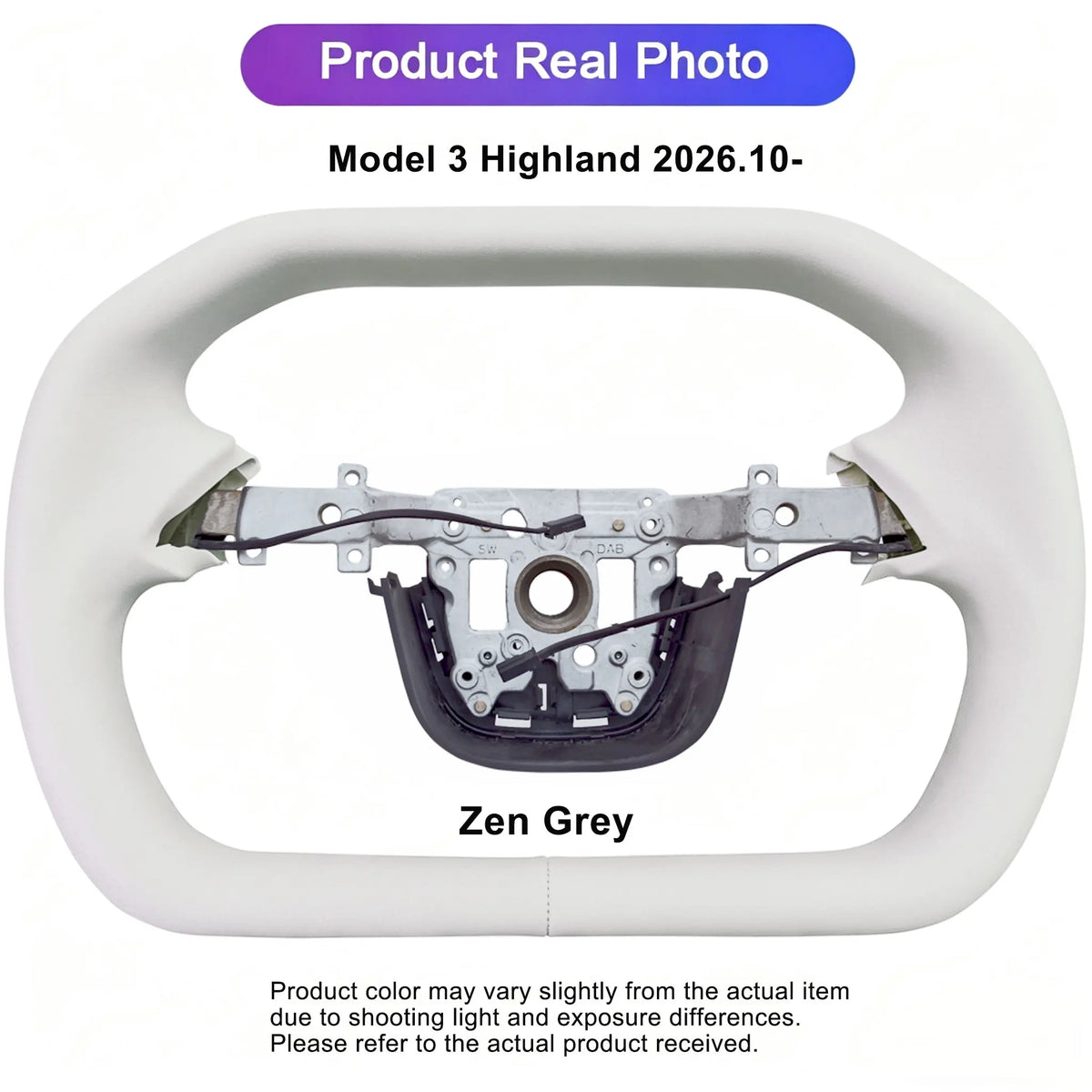 Full Floating Cybertruck-Style Yoke for Model Y Juniper / Model 3 Highland