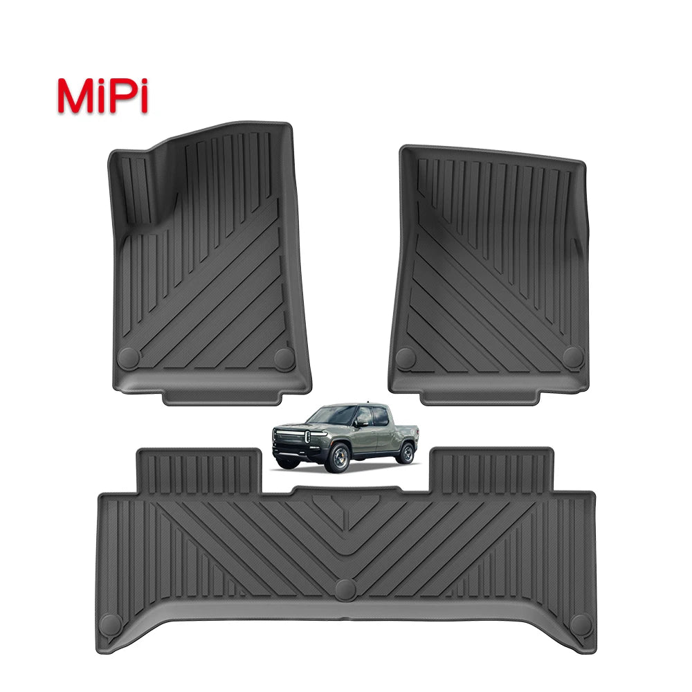 TPE 3D Floor Mats for Rivian R1T (2022-2024)