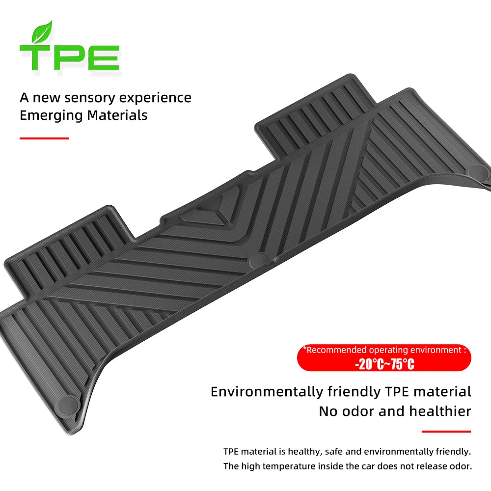 TPE 3D Floor Mats for Rivian R1T (2022-2024)