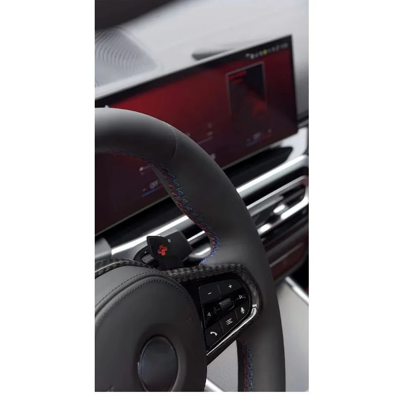 Dry Carbon Fiber Steering Wheel for BMW iX / G70 Family