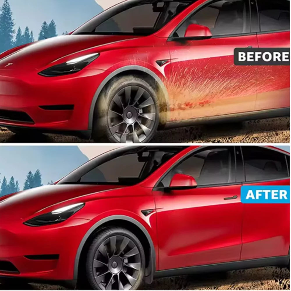No-Drill Mud Flaps for Model Y (2020-2024), Set of 4
