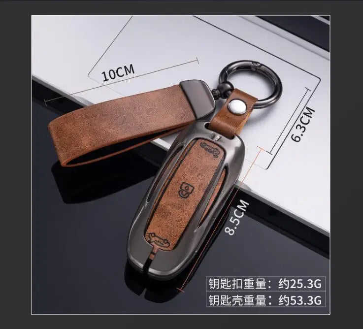 Key Card / Fob Leather Case for Model 3 / Y / S / X