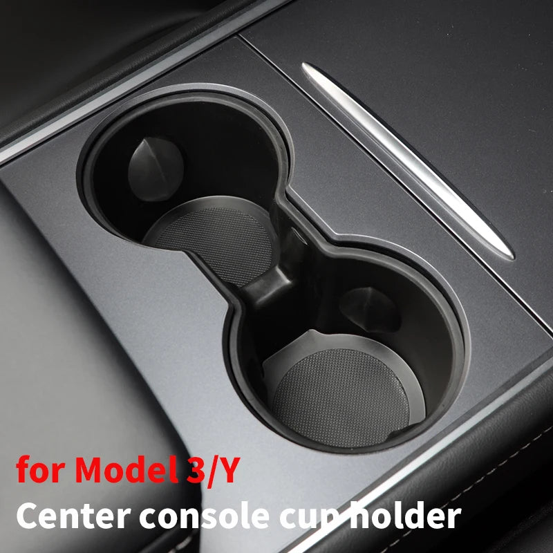 Center Console Cup Holder Insert for Model 3 / Model Y (Style B)