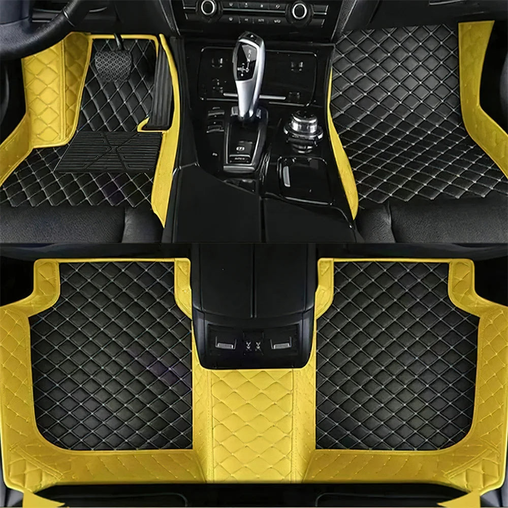 Luxury Leather Floor Mats for BMW i4 G26 (2022-2026)