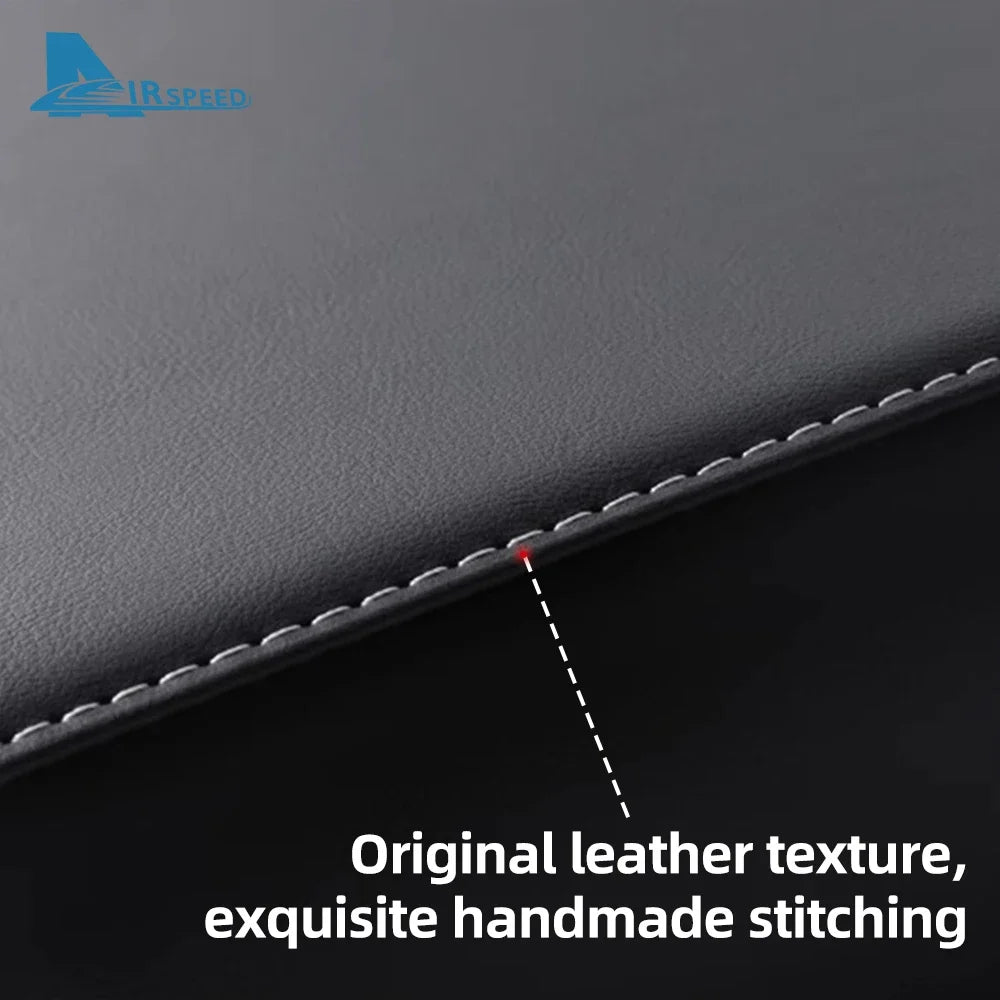 Leather ABS Armrest Cover for Model 3 / Model Y