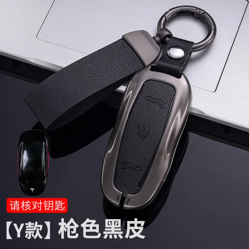Key Card / Fob Leather Case for Model 3 / Y / S / X